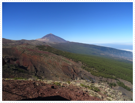 Mount Teide in the distance